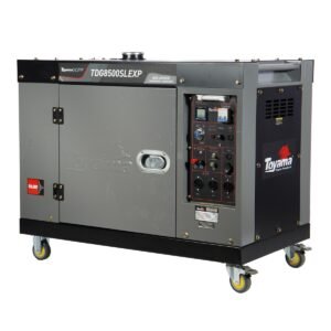 GENERADOR TOYAMA DIESEL TDG8500SLEXP CABINADO 7.0 KW PARTIDA ELECTRICA
