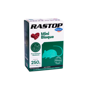 Raticida mini bloque 250 gr Rastop