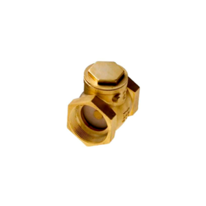 Válvula de Retención Horizontal Latón 1 1/4″  EDR Chapaleta