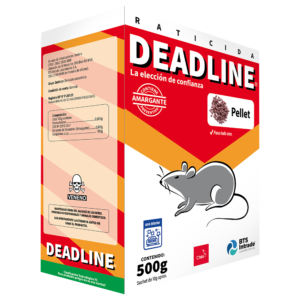 DEADLINE PELLET ENVASE 500 GR  (50 UNI X 10 GR)