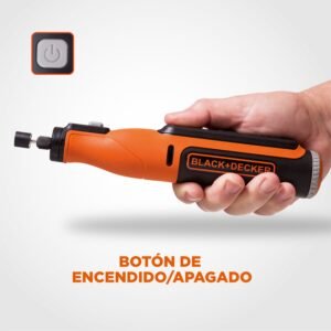 MULTIHERRAMIENTA ROTATIVA 8V + 35 ACCESORIOS BLACK & DECKER