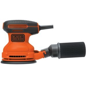 LIJADORA ROTORBITAL 1/4″ (6.35MM) HOJA 180W BLACK & DECKER