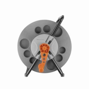 Enrollador de manguera con 2 acoples de manguera de 1/2″ Tramontina