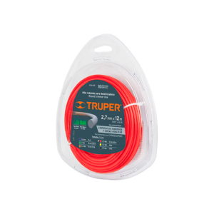 Nylon 2,7 mm 12 mts Perfil Redondo TRUPER