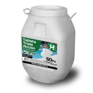 Cloro Tabletas Triple Acción 90% 50kg Homevan