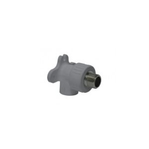 CODO 90° PPR CON SOPORTE HE METALICO 25 X 1/2″ HOFFENS