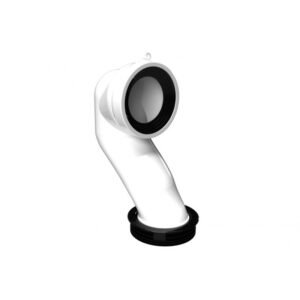 CODO ADAPTADOR WC SALIDA HORIZONTAL 30,5 CM 110MM HOFFENS