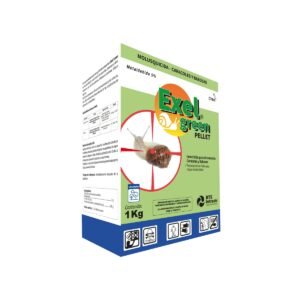 EXEL GREEN PELLET CARACOL ENVASE 1 KG BTS