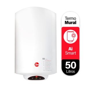 TERMO ELECTRICO DIGITAL RHEEM 50 LITROS 220V 1,5KW MURAL
