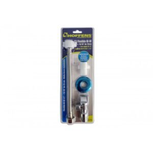 KIT LLAVE + FLEXIBLE INOX 25 CMS. HI HI 1/2″ X 15/16 CON ADAPTADOR 1/2″ HOFFENS