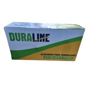 KIT COMPRESOR  DURALINE 8 PIEZAS MAS ADAPTADORES