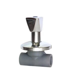 LLAVE PPR PASO CROMADA 25 MM VASTAGO 2.5CM HOFFENS